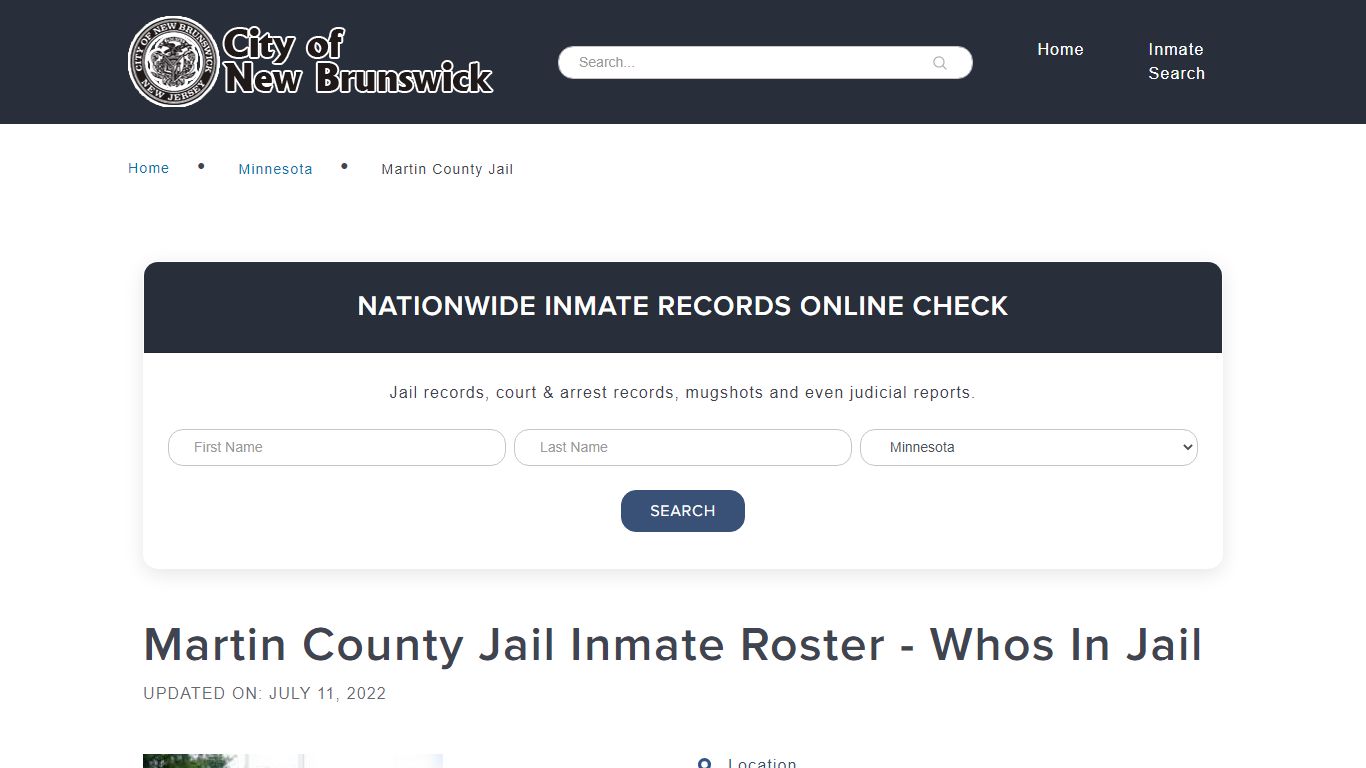 Martin County Jail Inmate Roster - Whos In Jail